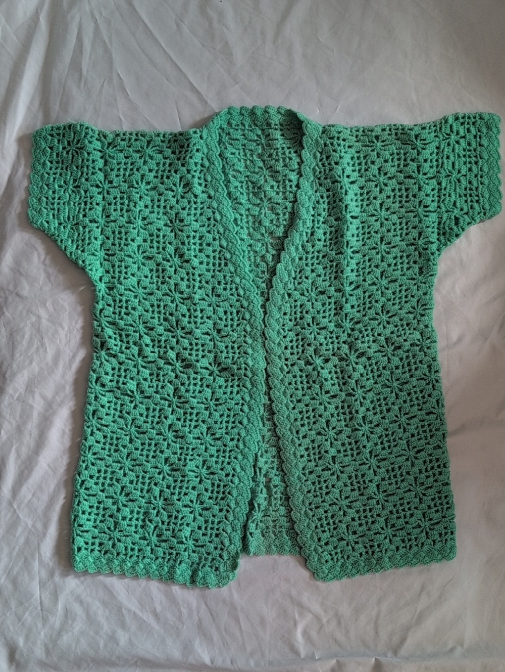 Handmade Crochet Sweater Cardigan